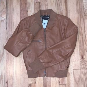 Tan Leather Jacket